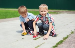 zdjęcie dzieci drukowane na płótnie